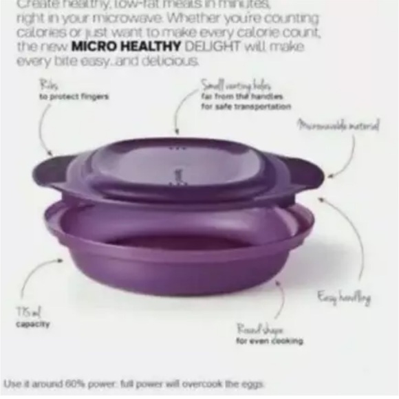 Tupperware Micro Delight Breakfast Maker - Picture 2 of 7